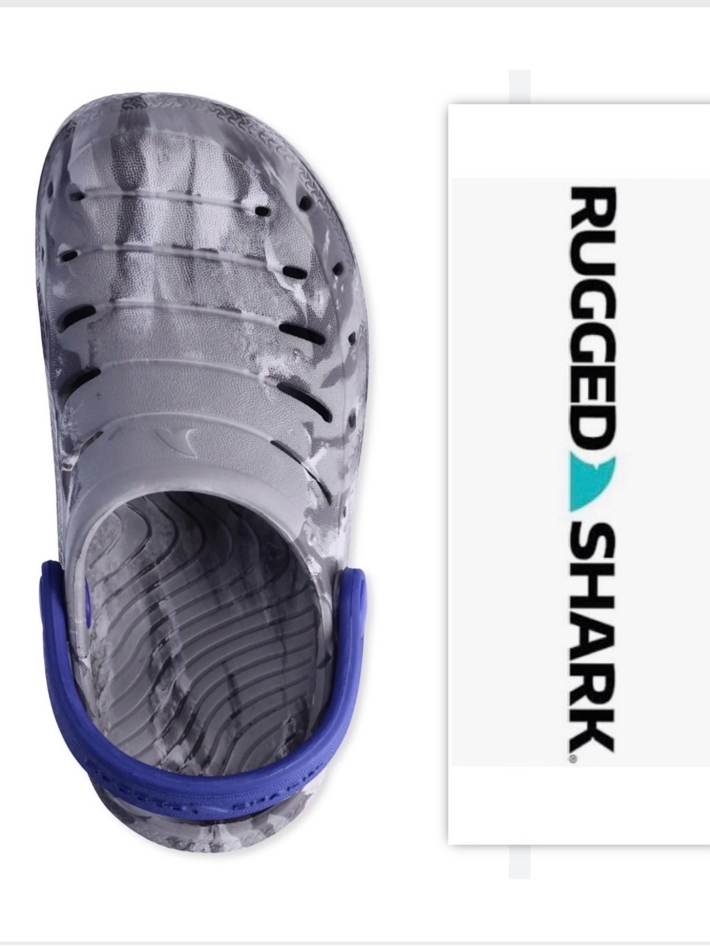 Rugged Shark Boys Eva Clogs